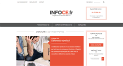 Desktop Screenshot of infoce.fr